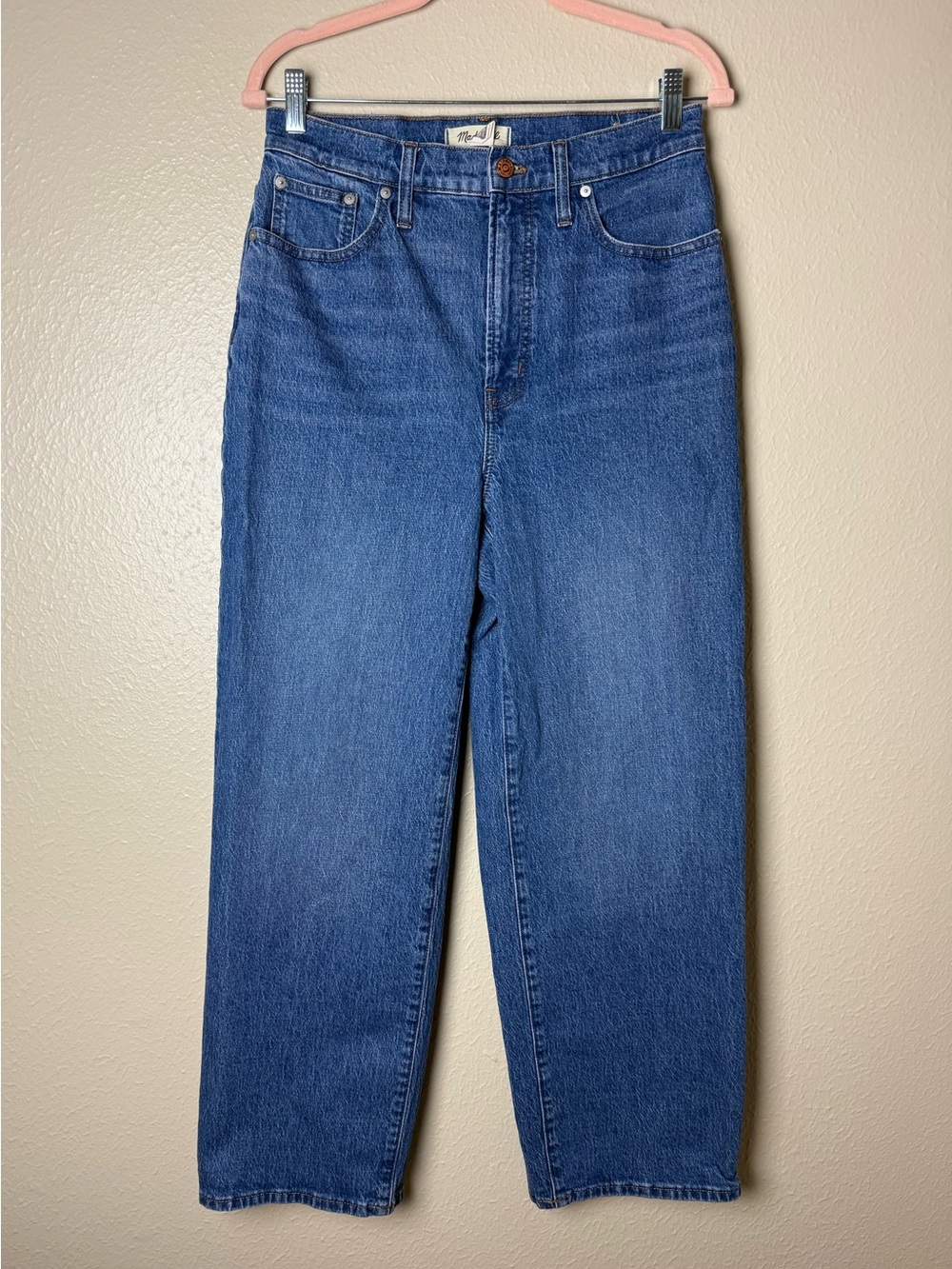 Madewell the perfect vintage wide-leg crop Jean